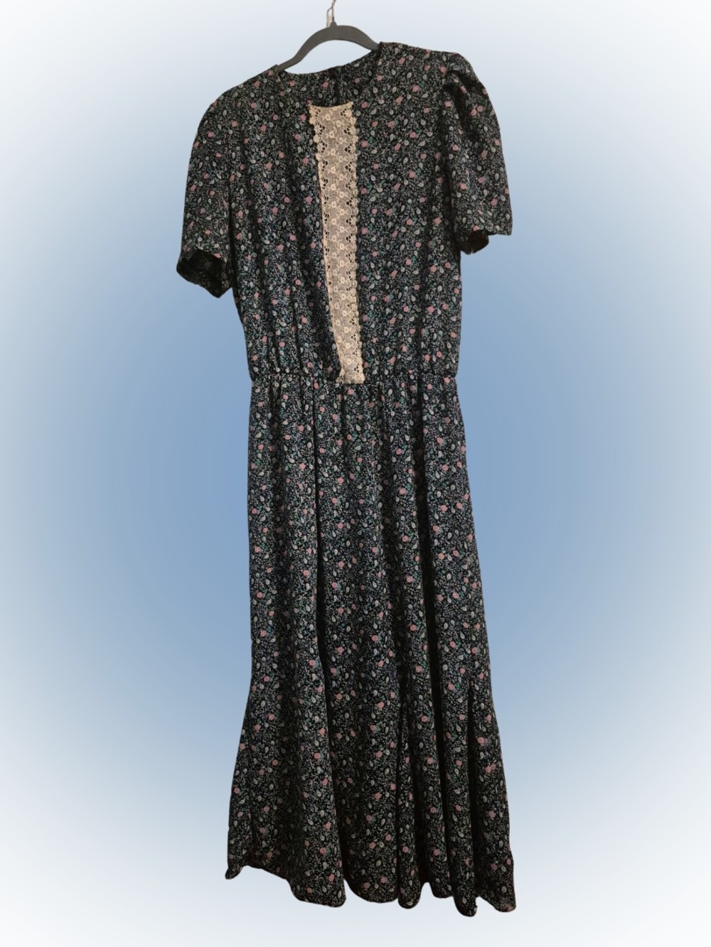 Vintage Floral Maxi Dress